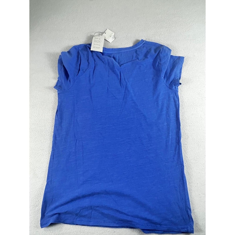 NWT A New Day T-Shirt Women Large Blue Basic Comfy Core Activewear Tee - Picture 4 of 9